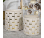 Pouf avec rangement intégré Shanty (Lot de 2) - MAURO FERRETTI