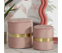 Pouf avec rangement intégré Sheffild (Lot de 2) - MAURO FERRETTI