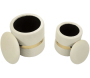 Pouf avec rangement intégré Sheffild (Lot de 2) - 5