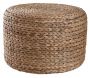 Pouf rond en jacinthe