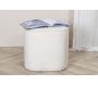 Pouf rond en polyester teddy Piff - Venture Home
