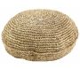 Pouf en sisal naturel