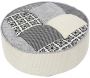 Pouf de sol rond Patchwork