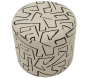 Pouf en tissu Nairobi 44 x 40 cm - 82,90