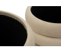 Pouf en tissu 2 en 1 Nordic (Set de 2) - 7