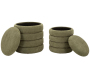 Pouf en tissu 2 en 1 Nordic (Set de 2) - 119