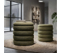 Pouf en tissu 2 en 1 Nordic (Set de 2) - MAURO FERRETTI