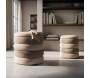 Pouf en tissu 2 en 1 Nordic (Set de 2) - MAURO FERRETTI