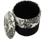 Pouf en tissu 2 en 1 Oriental 40 x 42 cm - 79,90