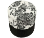 Pouf en tissu 2 en 1 Oriental 40 x 42 cm - 5