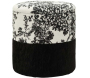 Pouf en tissu 2 en 1 Oriental 40 x 42 cm