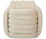 Pouf en tissu Softy 45 x 45 x 45 cm - 99,90
