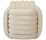 Pouf en tissu Softy 45 x 45 x 45 cm - 119