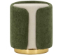 Pouf en tissu Two-Tone 40 x 50 cm - MAU-0903