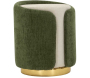 Pouf en tissu Two-Tone 40 x 50 cm