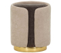 Pouf en tissu Two-Tone 40 x 50 cm - MAU-0902