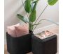 Pouf en tissu bouclette Ada - LEITMOTIV