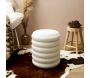 Pouf 2 en 1 en tissu bouclette Freya - 6