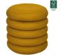 Pouf 2 en 1 en tissu coloré Atome - CMP-5200