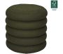 Pouf 2 en 1 en tissu coloré Atome - CMP-5202