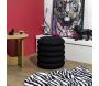 Pouf 2 en 1 en tissu coloré Atome - 6
