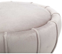 Pouf en tissu et métal Flower 40 x 44 cm - 6