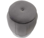 Pouf en tissu et métal 2 en 1 Paris 43 x 43 cm - 79,90