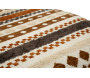 Pouf en tissu avec pieds en bois Ethnic - 6