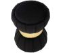Pouf en tissu avec surpiqures Flower 40 x 44 cm - 83,90
