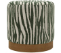 Pouf en tisu Savana 40 x 40 cm