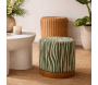 Pouf en tisu Savana 40 x 40 cm - MAURO FERRETTI