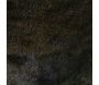 Pouf trépied fausse fourrure noire - COT-0683
