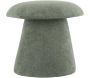 Pouf en velours Mushroom
