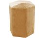 Pouf en velours côtelé Guilia 35 cm - CMP-2692