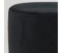 Pouf en velours et métal doré - AUBRY GASPARD