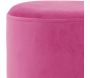 Pouf en velours et métal doré - 29,90