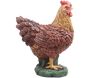 Petite poule en résine 12 x 8 x 16 cm - IMH-0442