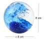 Presse papiers en verre Bulle bleue - ORIGEN