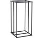 Rack à bûches vertical en métal gris - 54,90