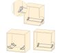 Range-chaussures pour intérieur d'armoire Self - EMUCA