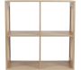 Rangement modulable cannage et bois Bali - 44,90