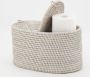 Rangement pour papier toilette en rotin - 59,90