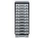 Rangement sur roulettes 12 tiroirs en acier - 210,70