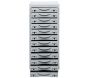 Rangement sur roulettes 12 tiroirs en acier - PHS-0320