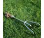 Râteau à main en acier inoxydable et bois de frêne - GARDEN TOOLS