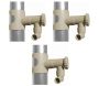 Récupérateur d'eau pour gouttière circulaire (Lot de 3)