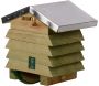 Refuge à abeilles en bois et zinc - 6