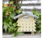 Refuge à abeilles en bois et zinc - BEST FOR BIRDS