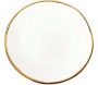 Repose sachet de thé en porcelaine liseré doré 8 cm