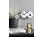 Horloge mural en métal mat Duo Cuckoo - 6